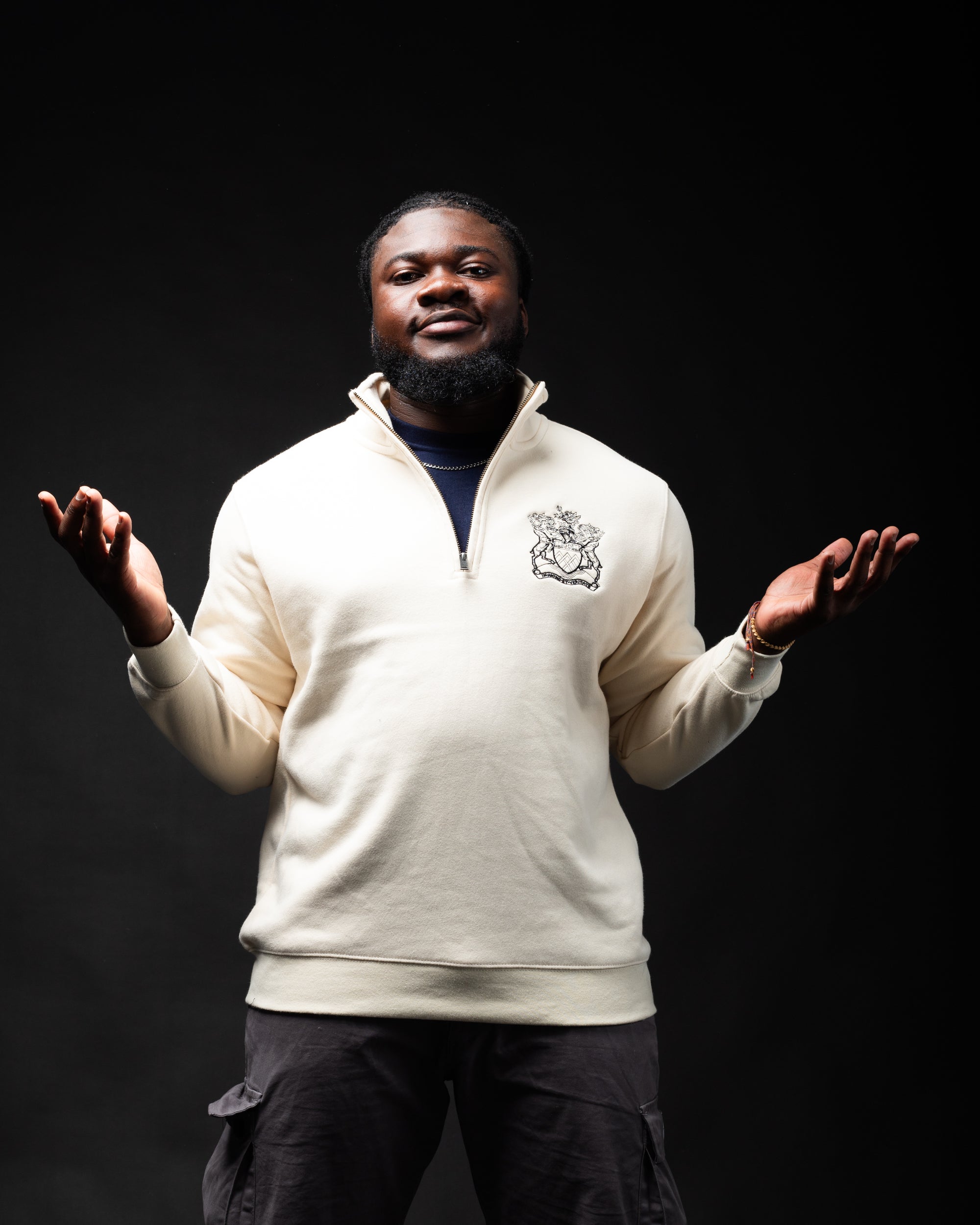 Quarter zip sweatshirt