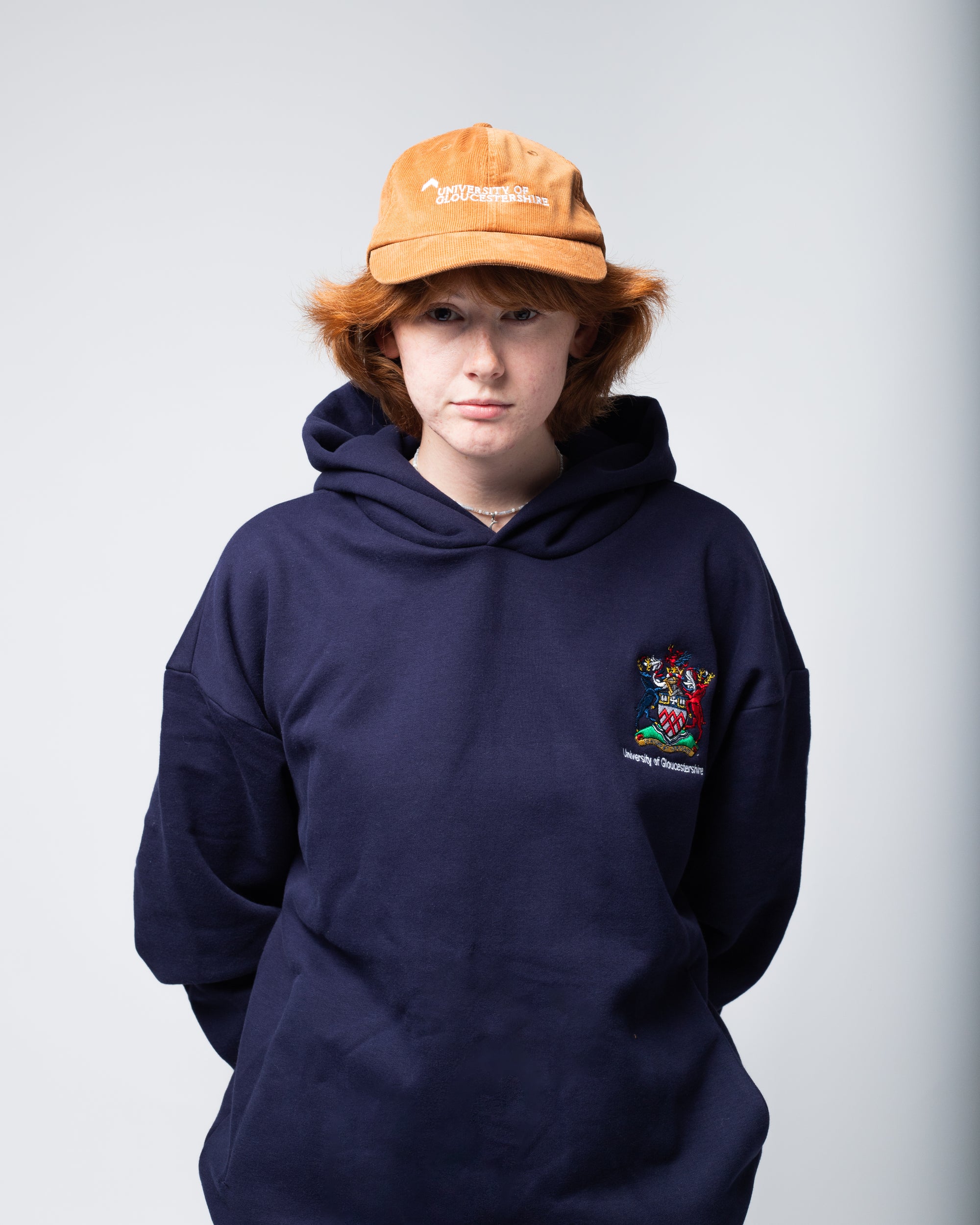 Relaxed Embroidered Hoodie