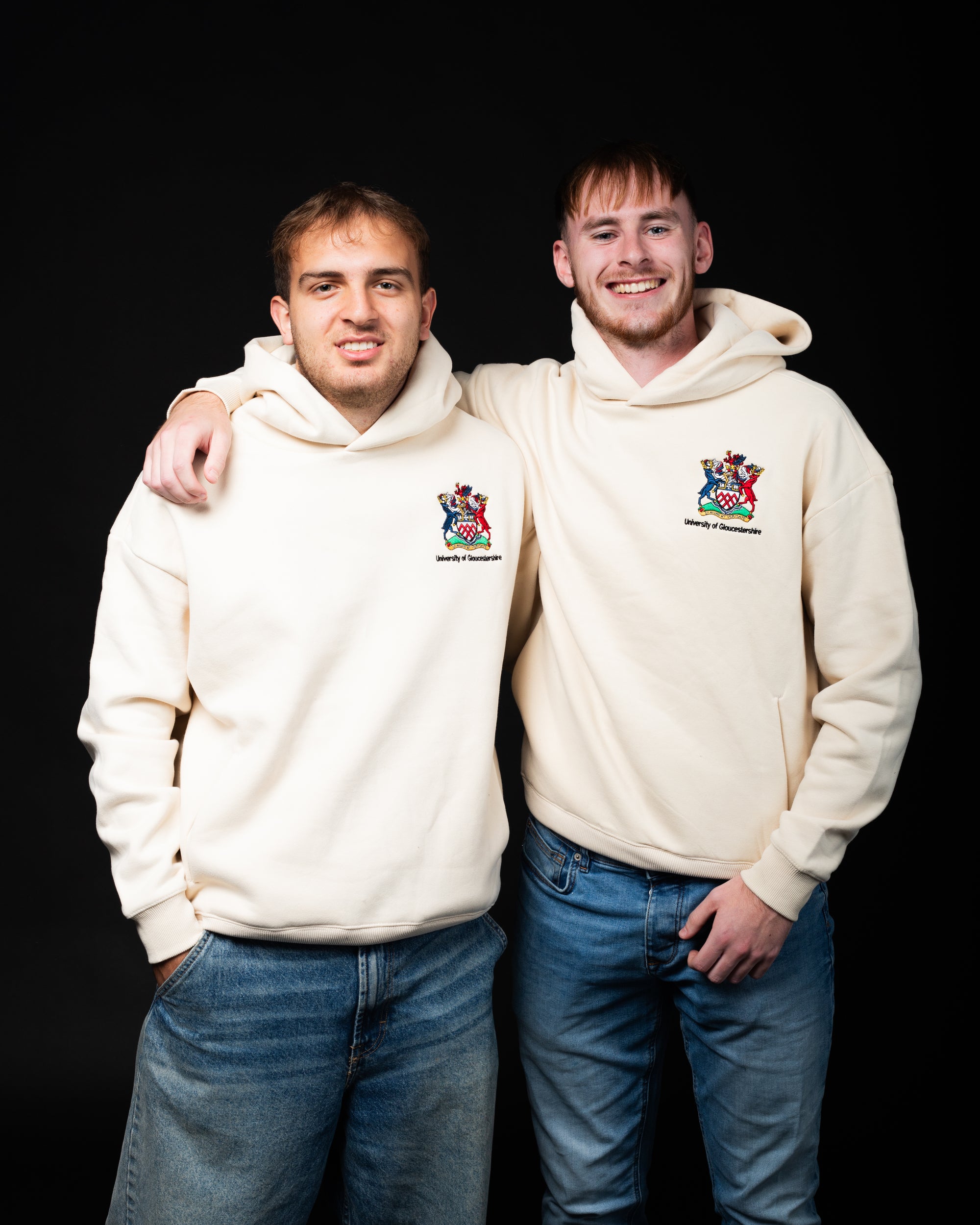 Relaxed Embroidered Hoodie