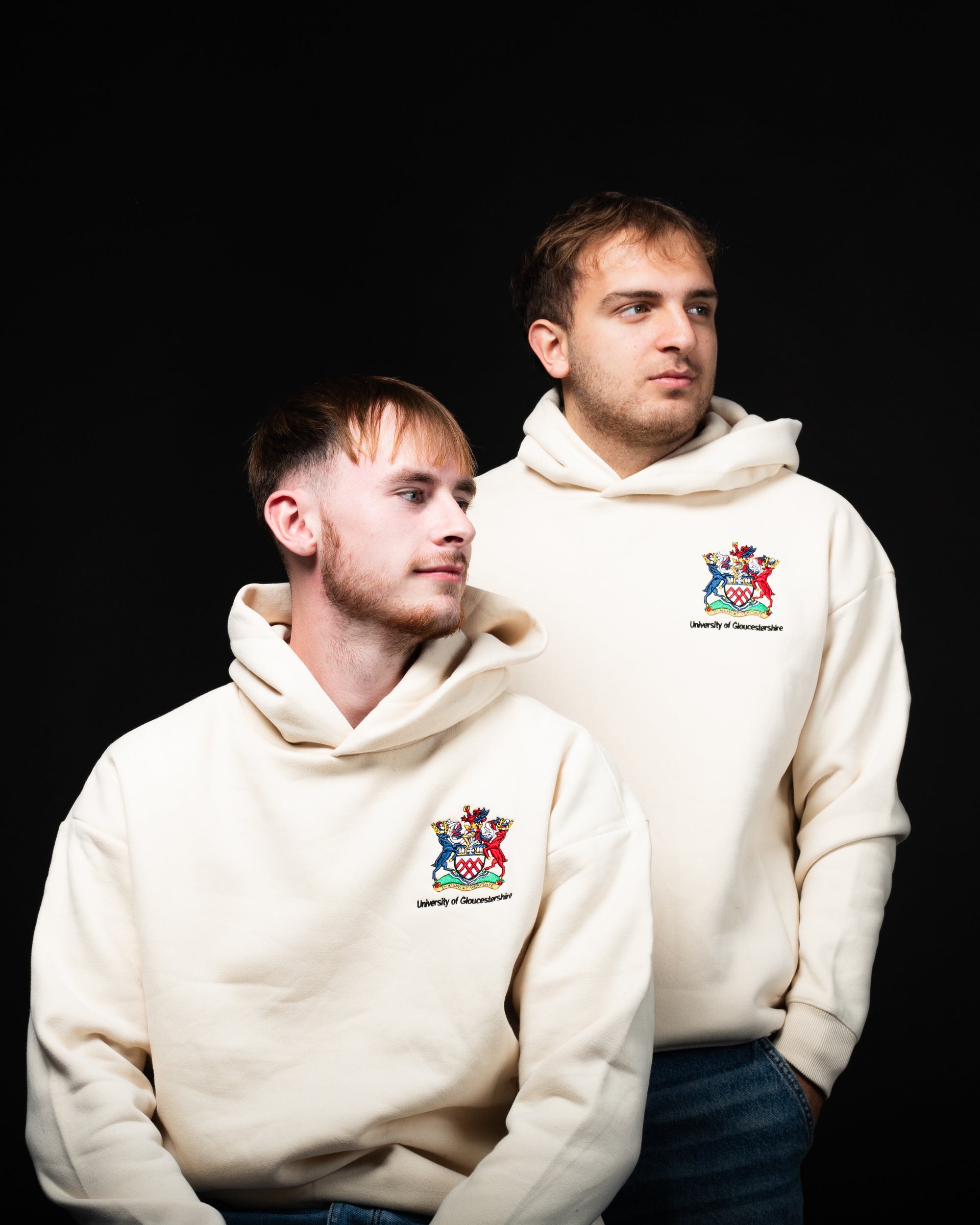 Relaxed Embroidered Hoodie