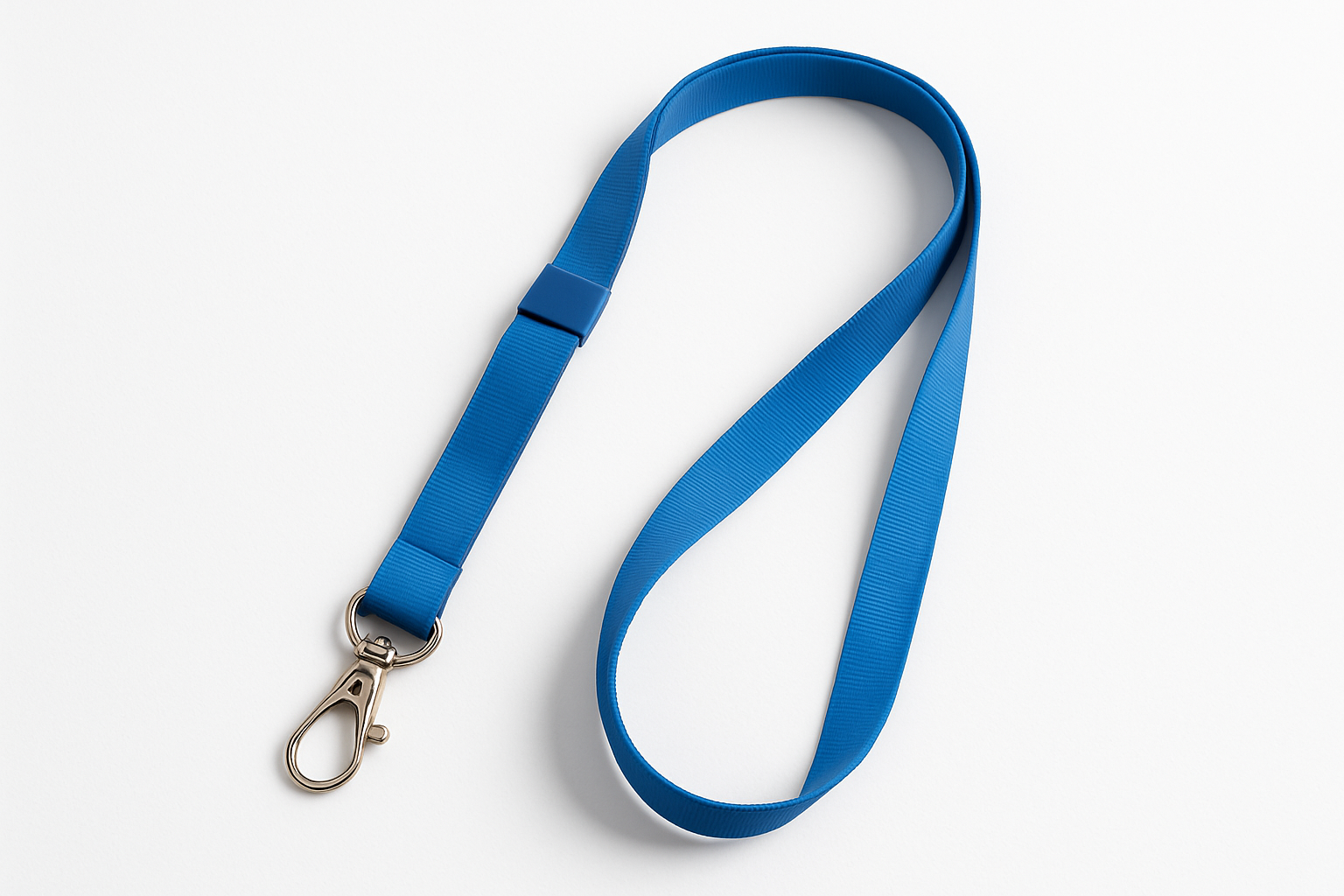 Blue lanyard