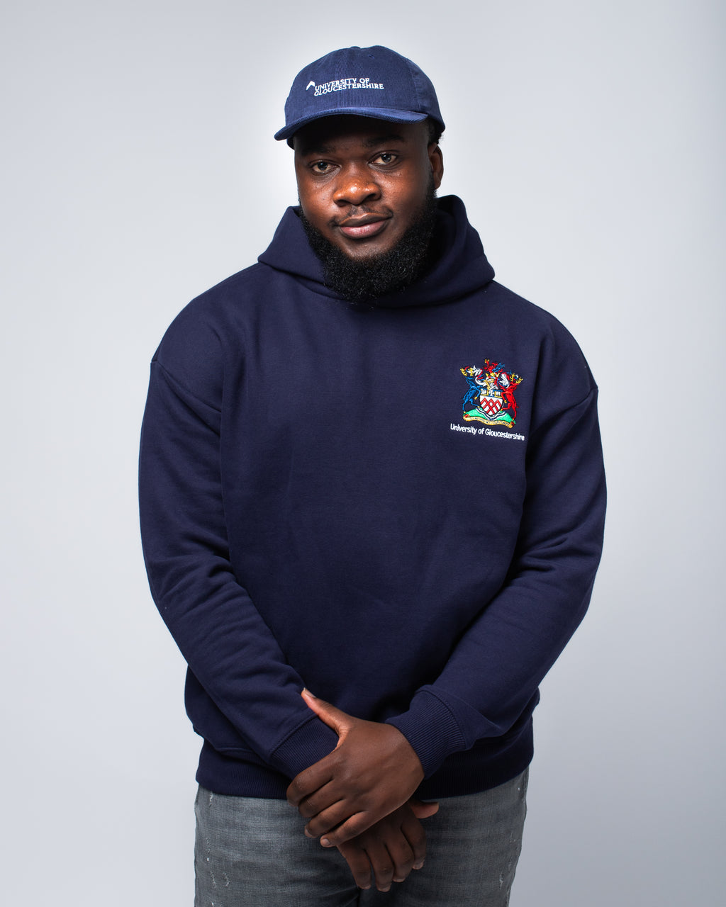 Relaxed Embroidered Hoodie