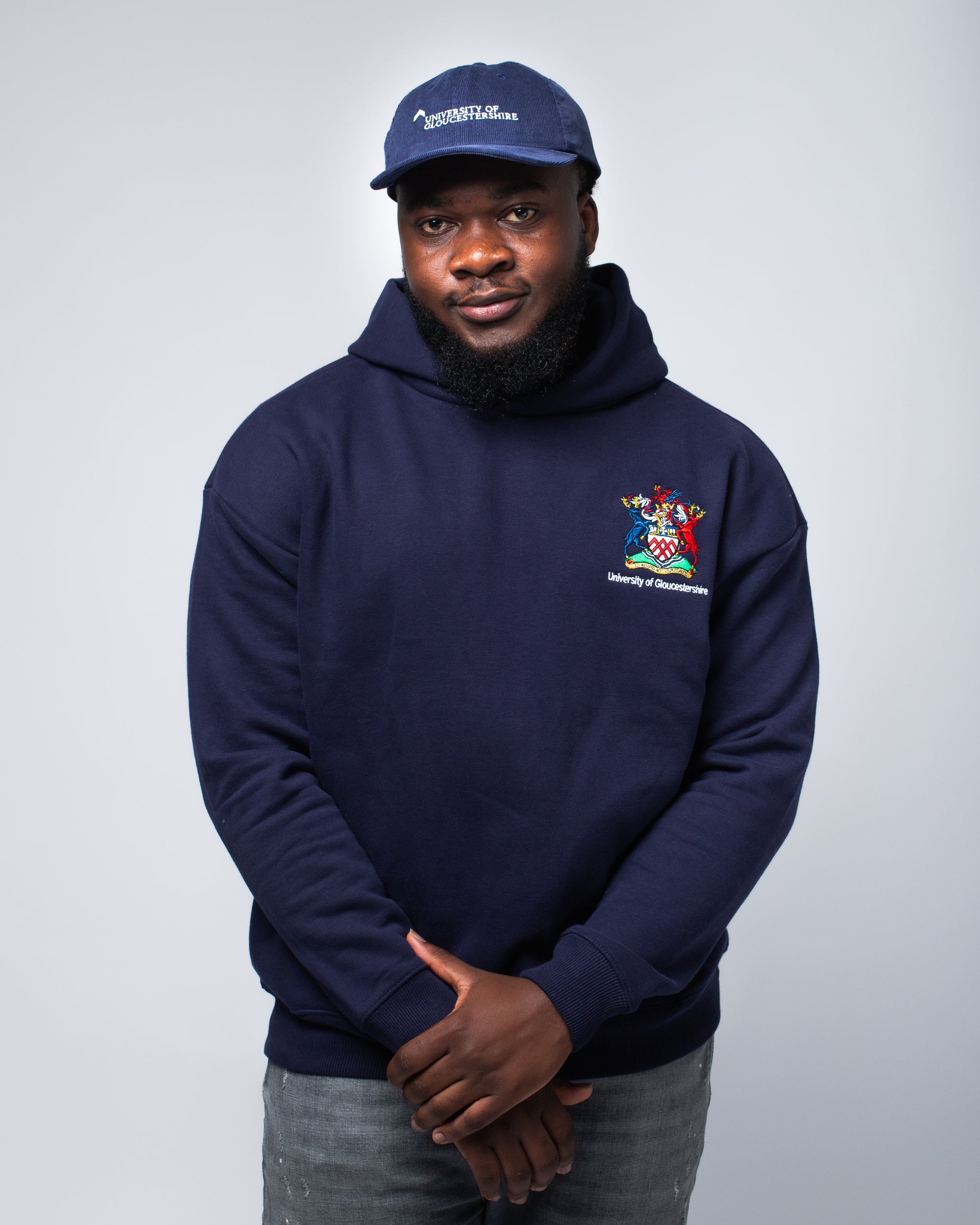 Relaxed Embroidered Hoodie