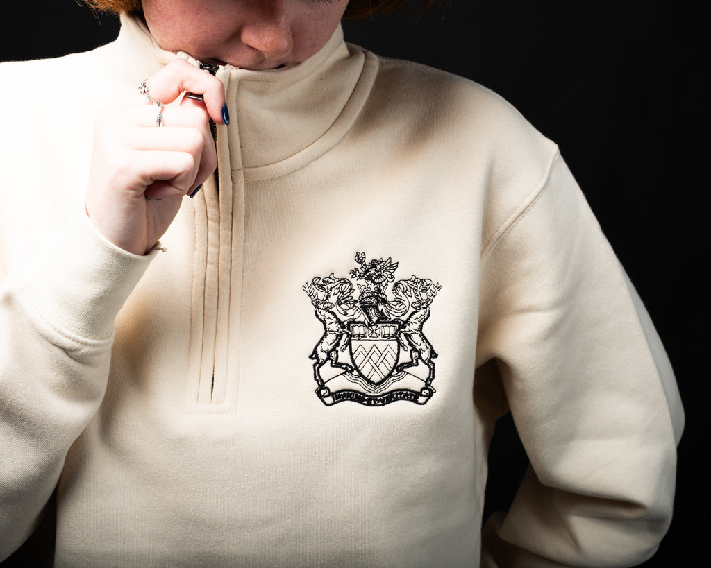 Quarter zip sweatshirt